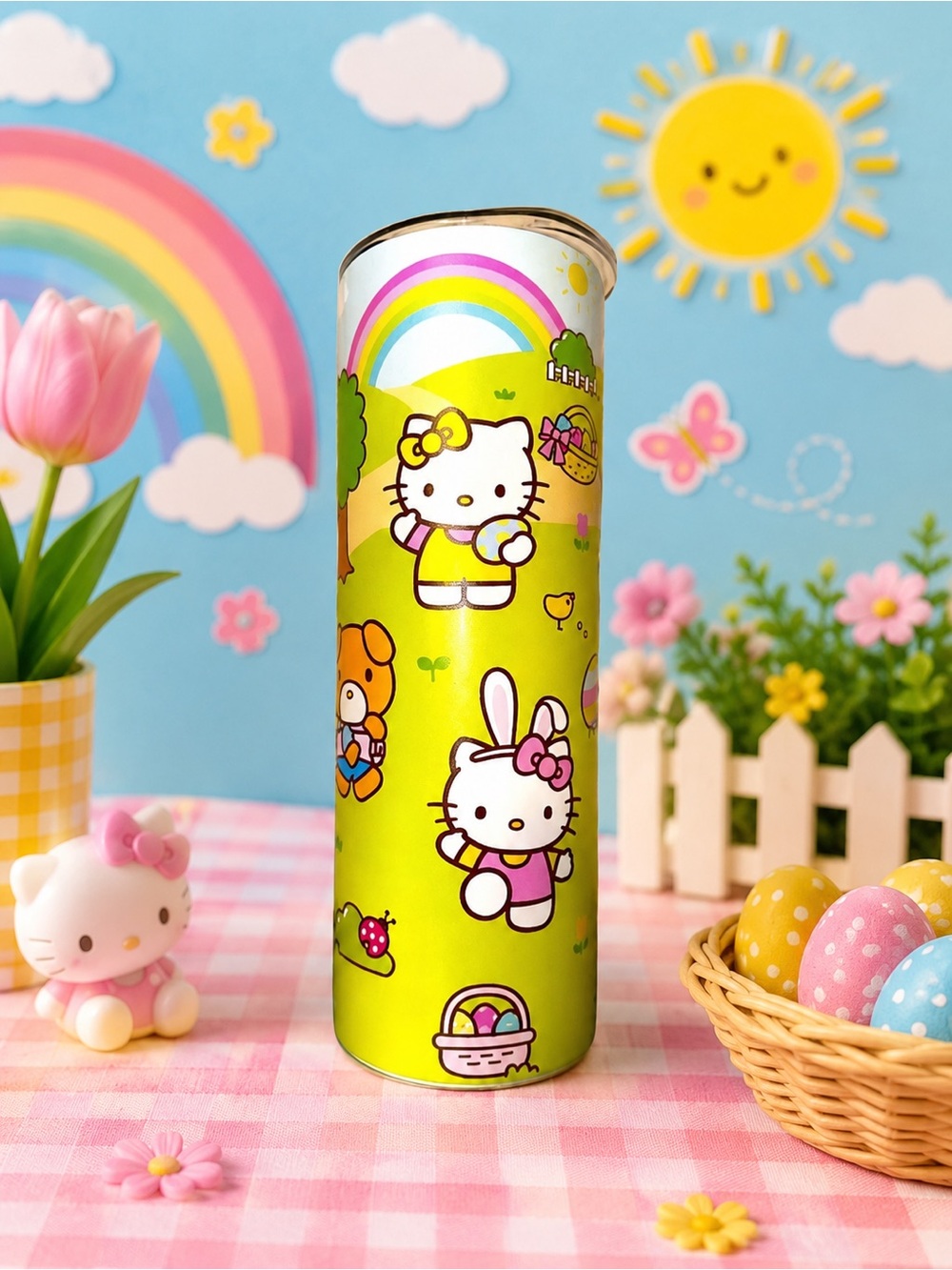 Sanrio Hello Kitty & Friends Easter Rainbow Tumbler Cup